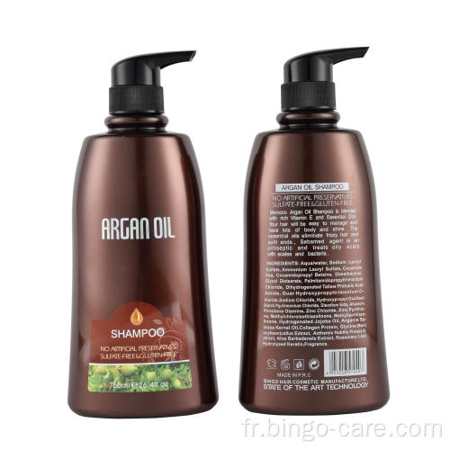 Shampooing hydratant antipelliculaire à l&#39;huile d&#39;argan